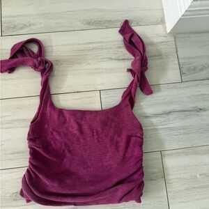 Free People Women's Berry Knotted Strap Top